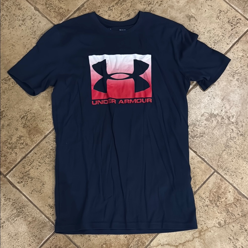 Under Armour Navy Short Sleeve Tee